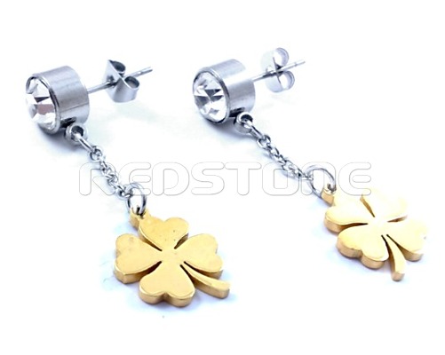 Oceľové náušnice SE7338